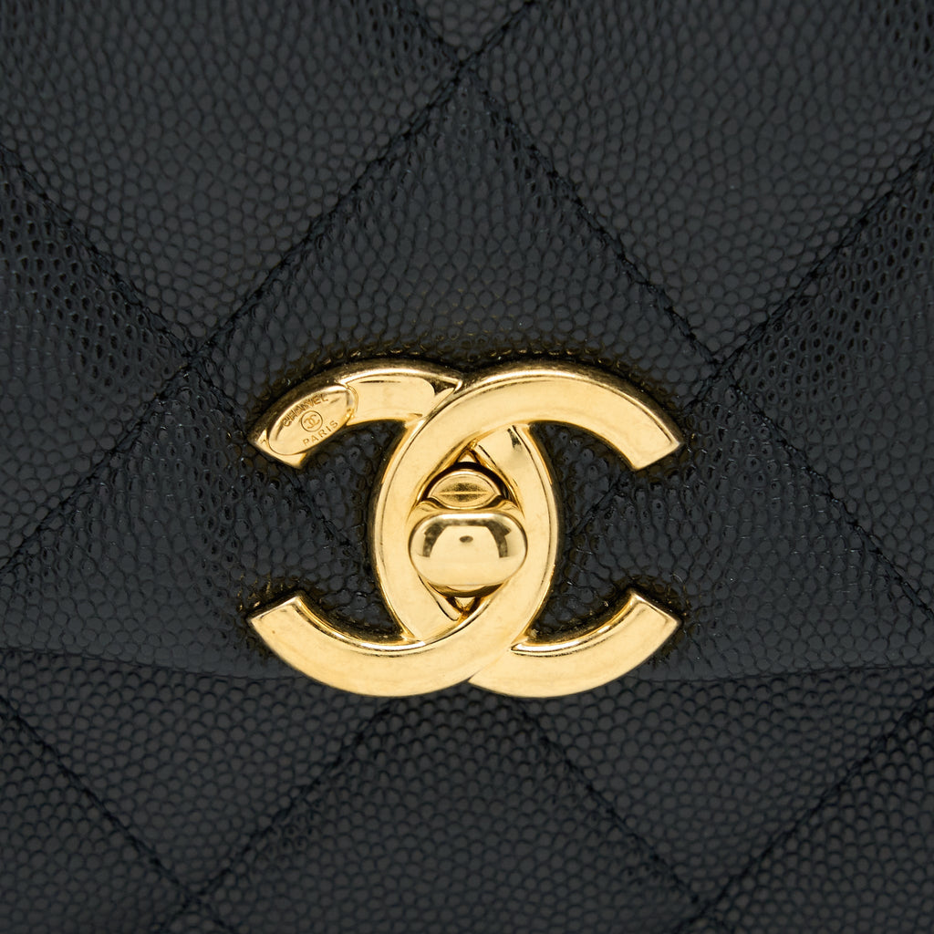 Chanel 22K Coco First Caviar Black  (Microchip)