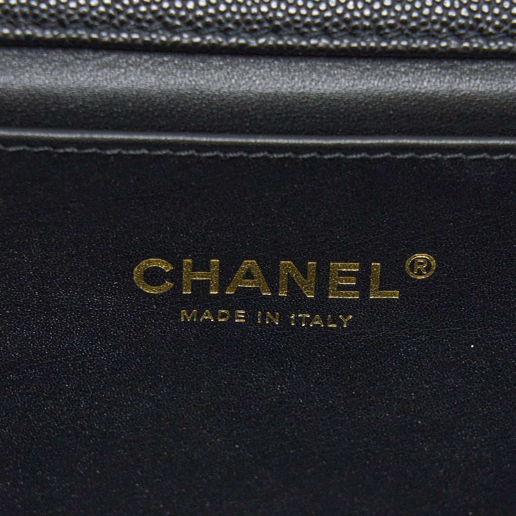 Chanel 22K Coco First Caviar Black  (Microchip)