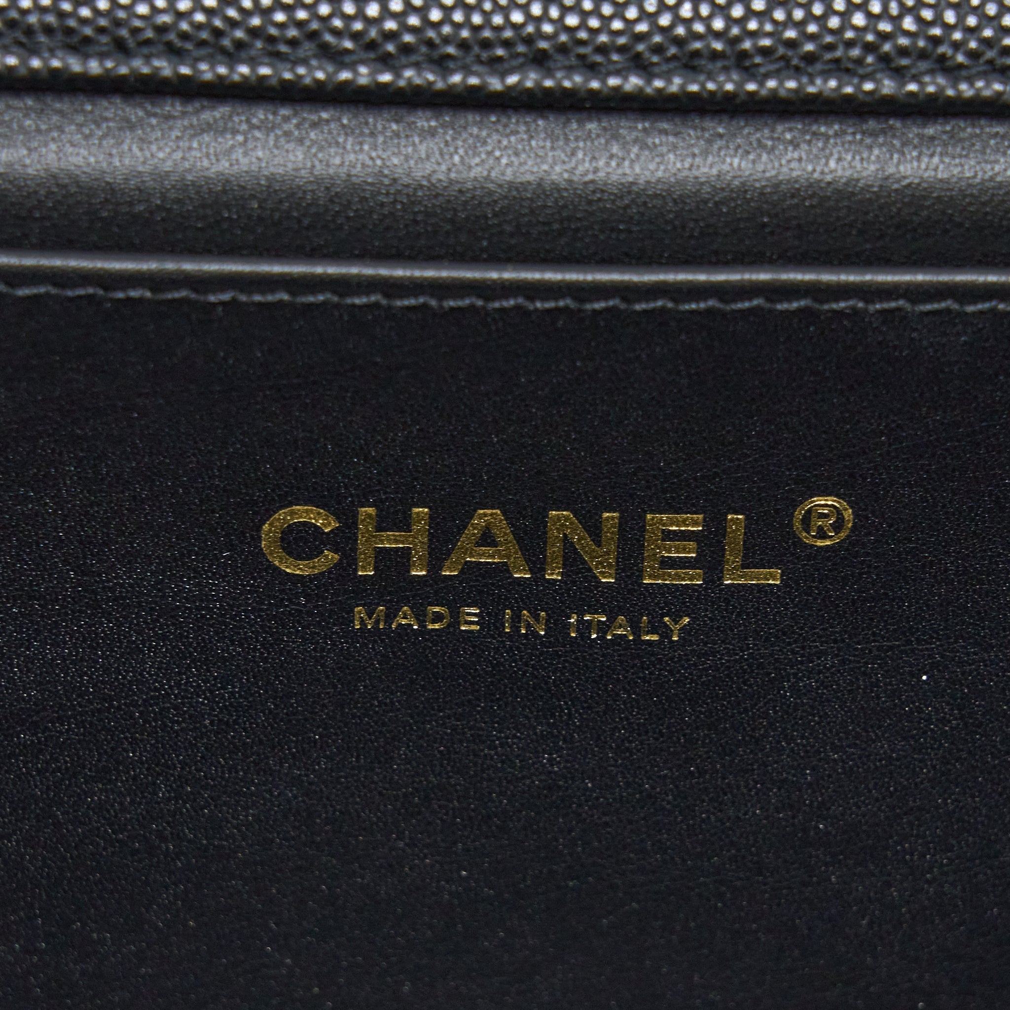 Chanel 22K Coco First Caviar Black  (Microchip)