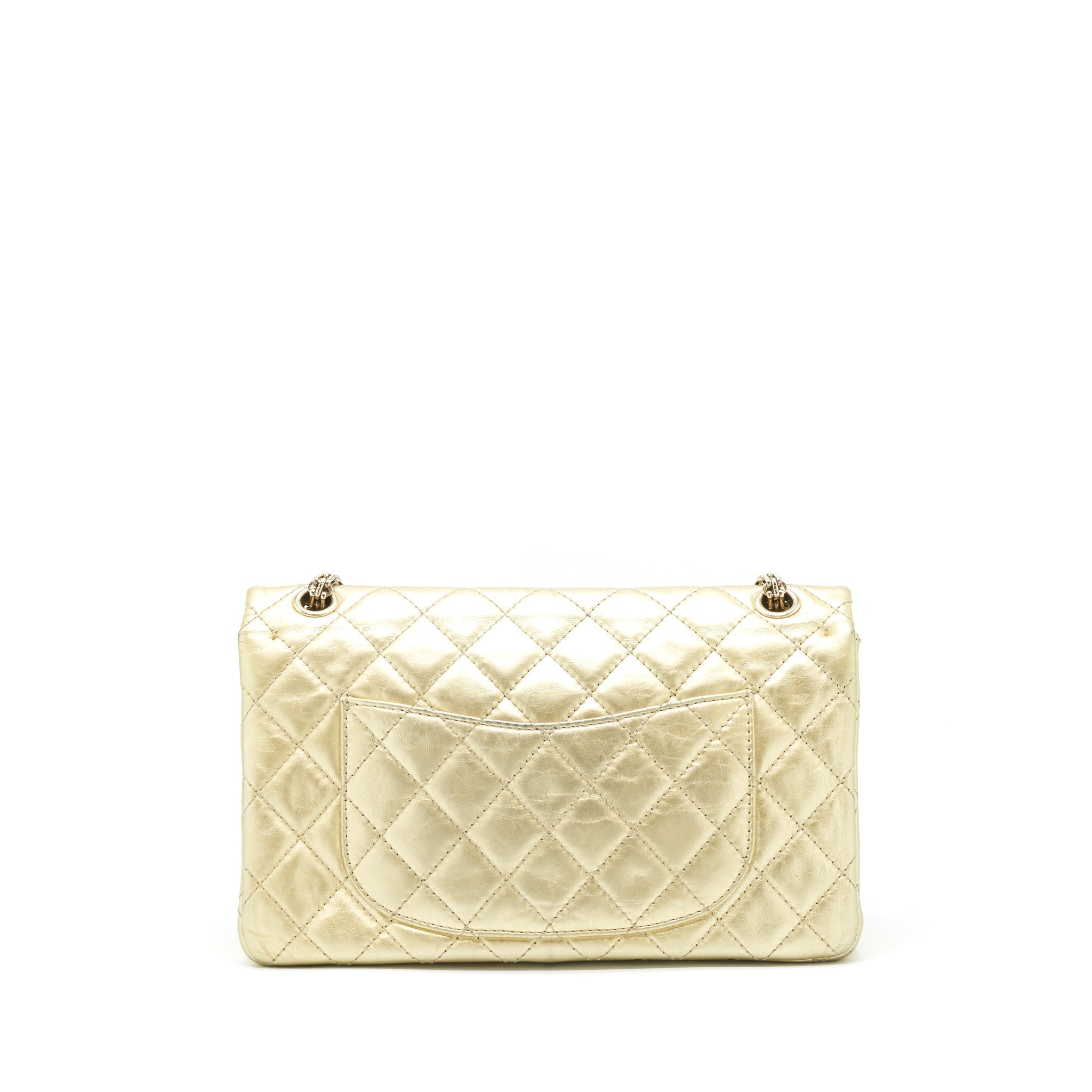 Chanel 2.55 Reissue 226 Double Flap Bag Gold