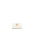 Chanel 19 Flap Card Holder Lambskin White Brushed  (Microchip)