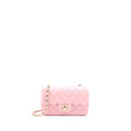 Chanel 21s Mini Rectangular Flap Bag Lambskin Pink L