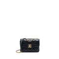 Chanel Seasonal Flap Bag Lambskin Black Brushed
