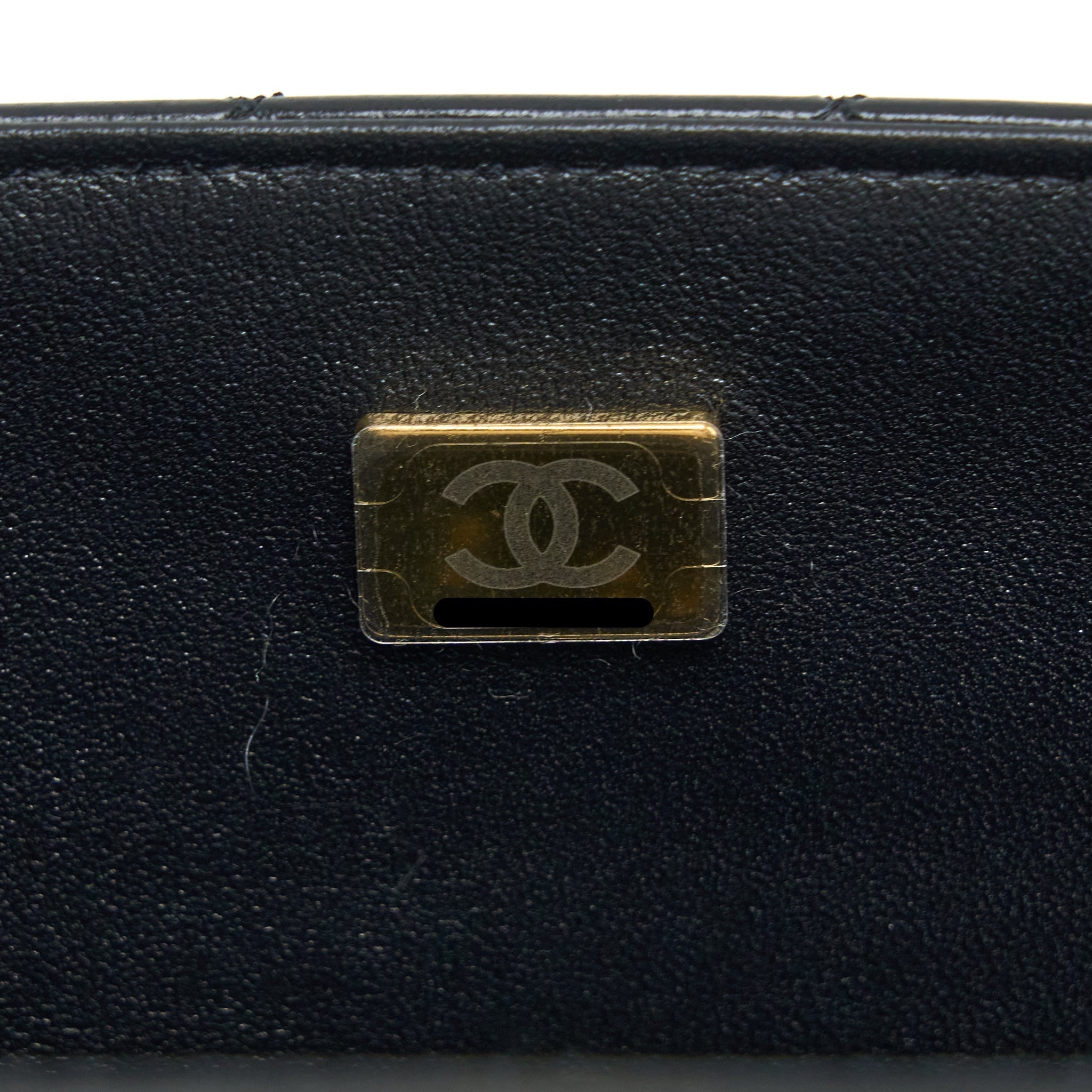 Chanel Classic Mini Rectangular Flap Bag Lambskin Black L (Microchip)