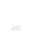 Chanel 21B Card Holder On Chain Caviar White L