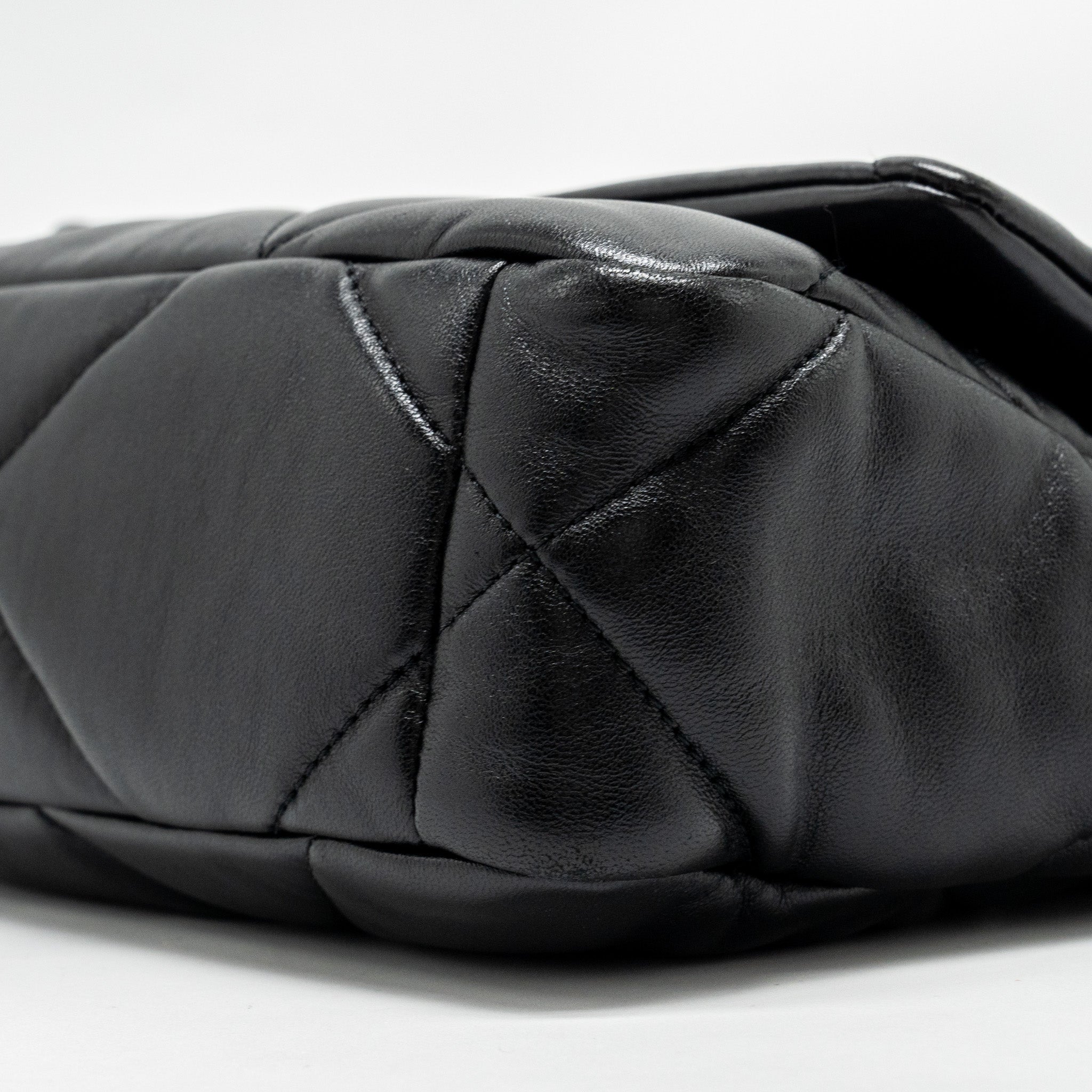 Chanel Small 19 Bag Lambskin Black  (microchip)