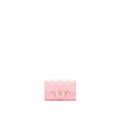 Chanel Classic Flap Card Holder Caviar Light Pink L