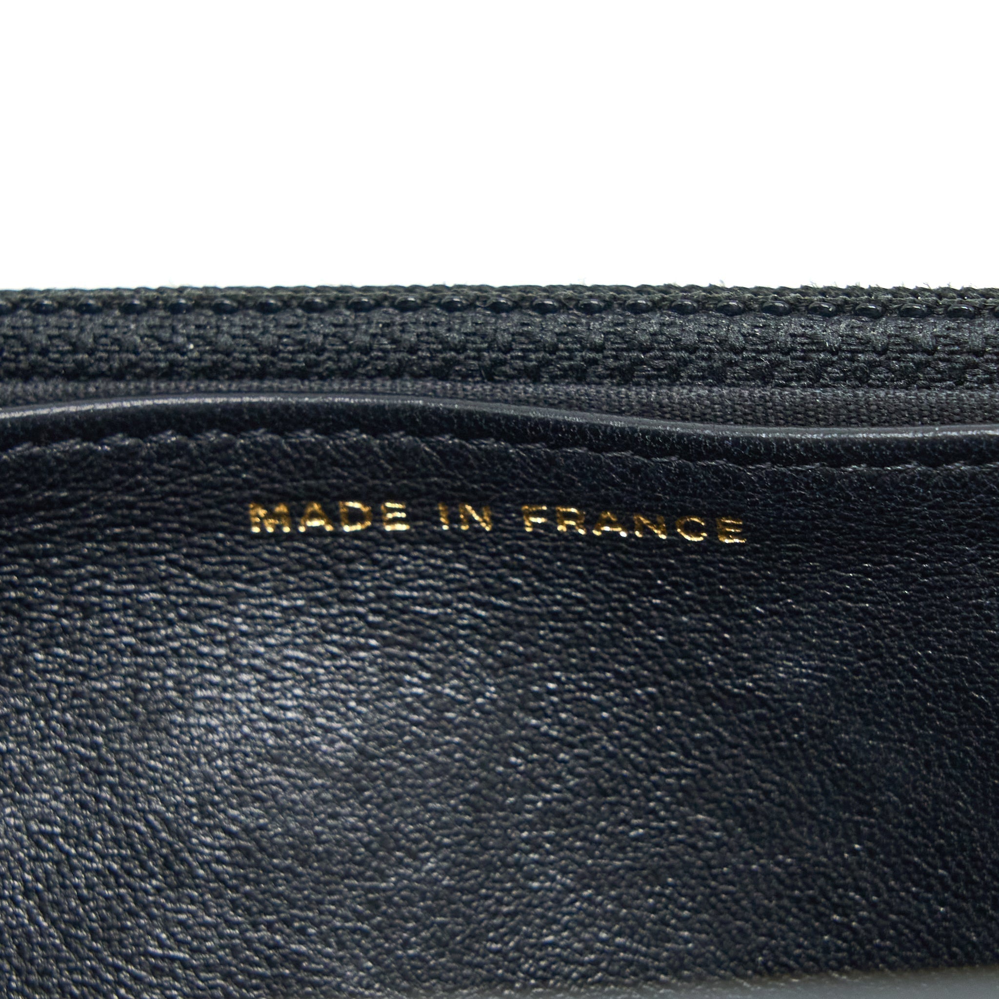 Chanel Boy Wallet on Chain Lambskin Black Brushed