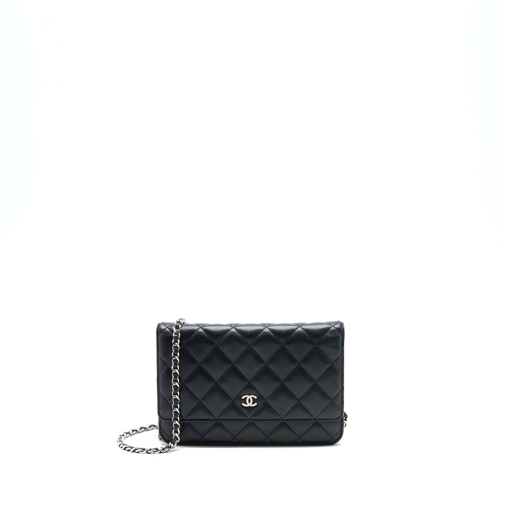 Chanel Classic Wallet On Chain Lambskin Black
