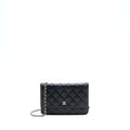 Chanel Classic Wallet On Chain Lambskin Black