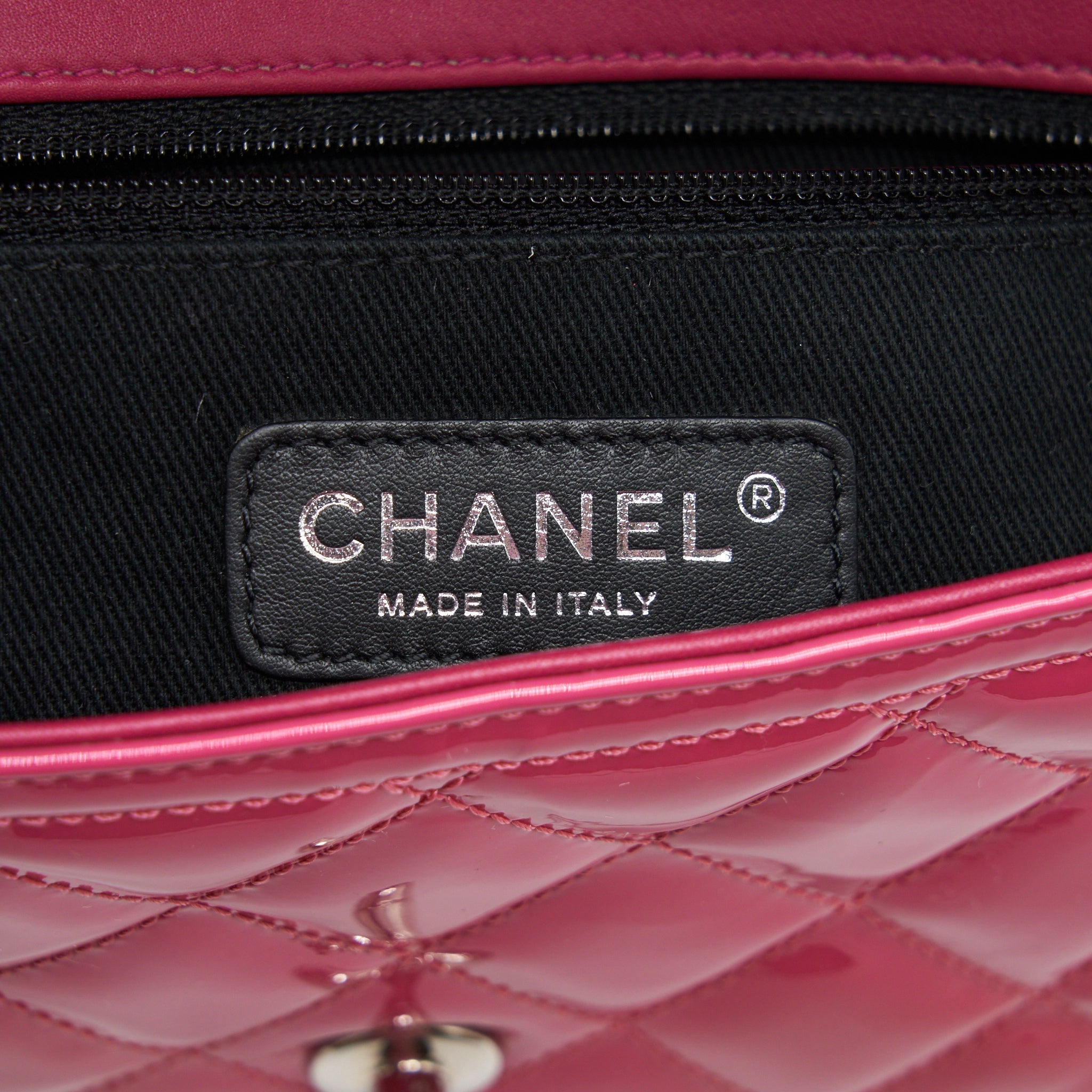 Chanel Coco Shine Flap Bag Patent Pink