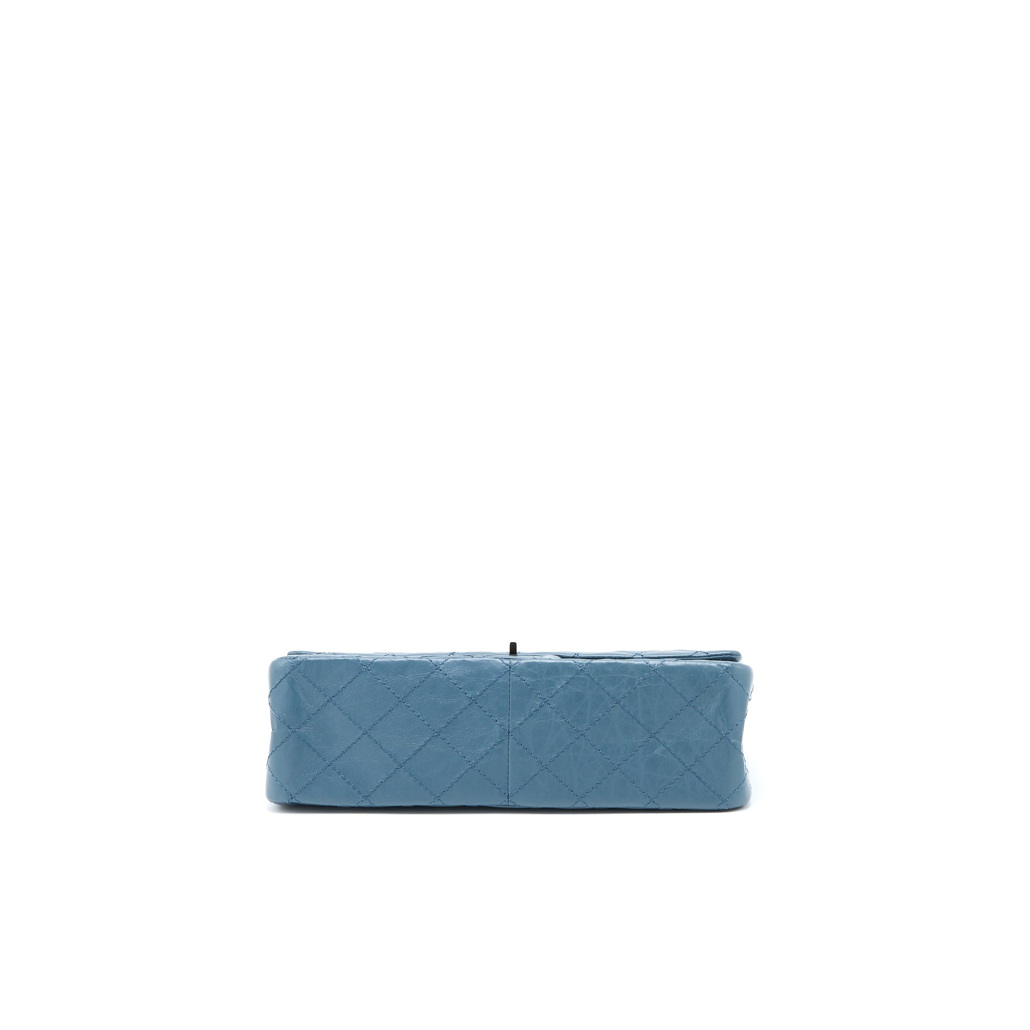 Chanel 2.55 226 Reissue Flap Bag Calfskin Blue Grey