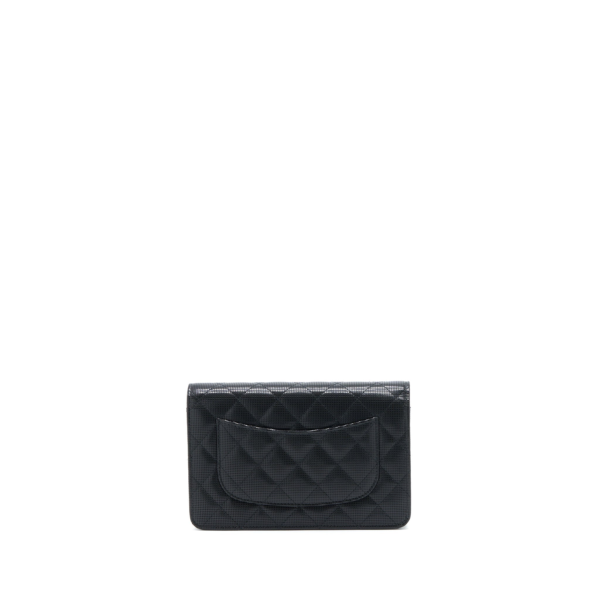Chanel Limited Wallet On Chain Calfskin Black
