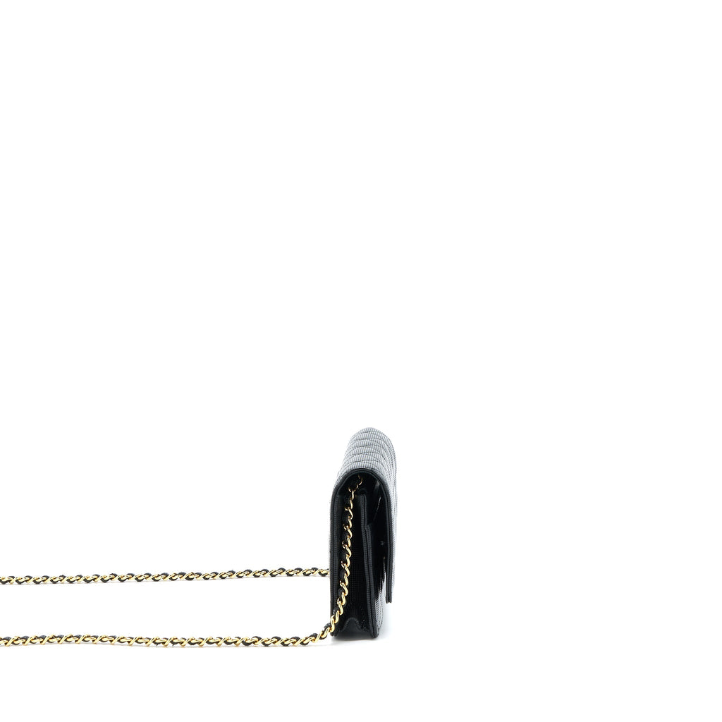 Chanel Limited Wallet On Chain Calfskin Black