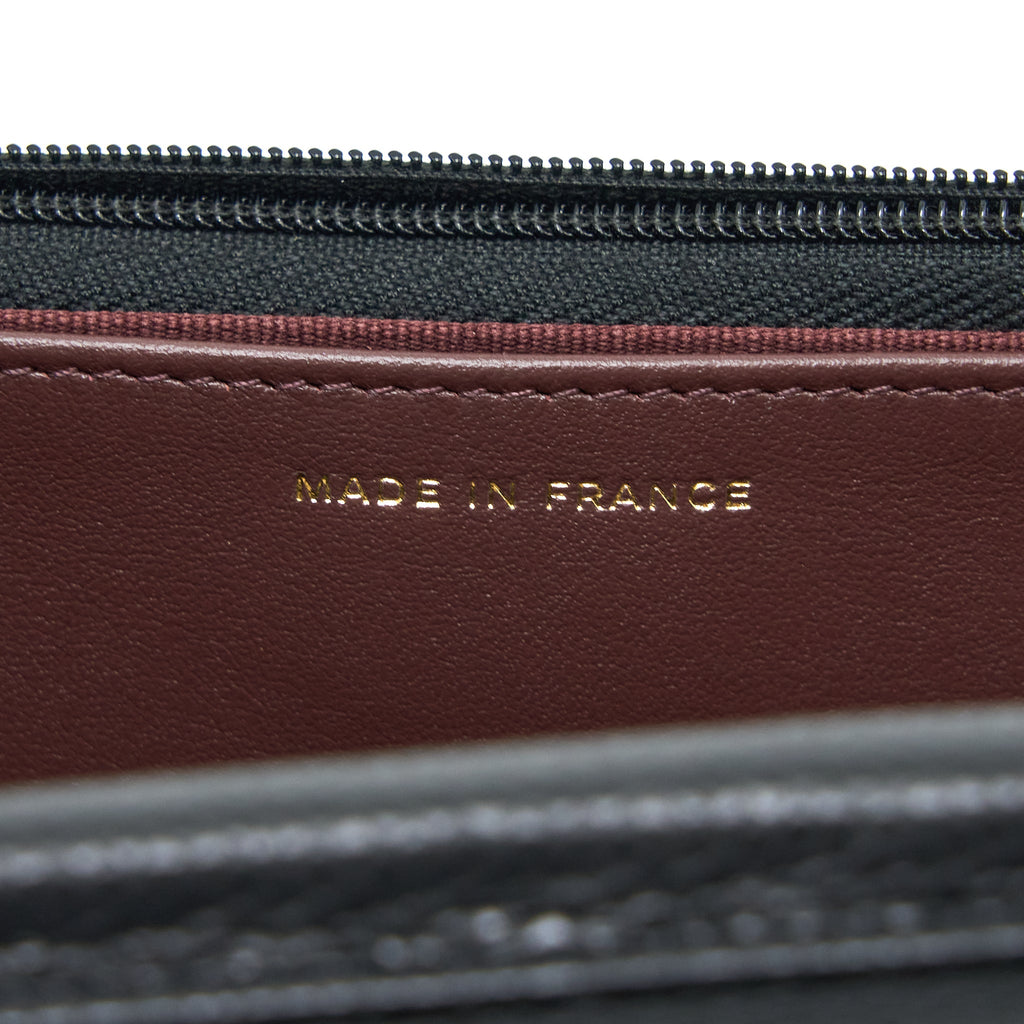 Chanel Classic Wallet on Chain Caviar Black  (Microchip)