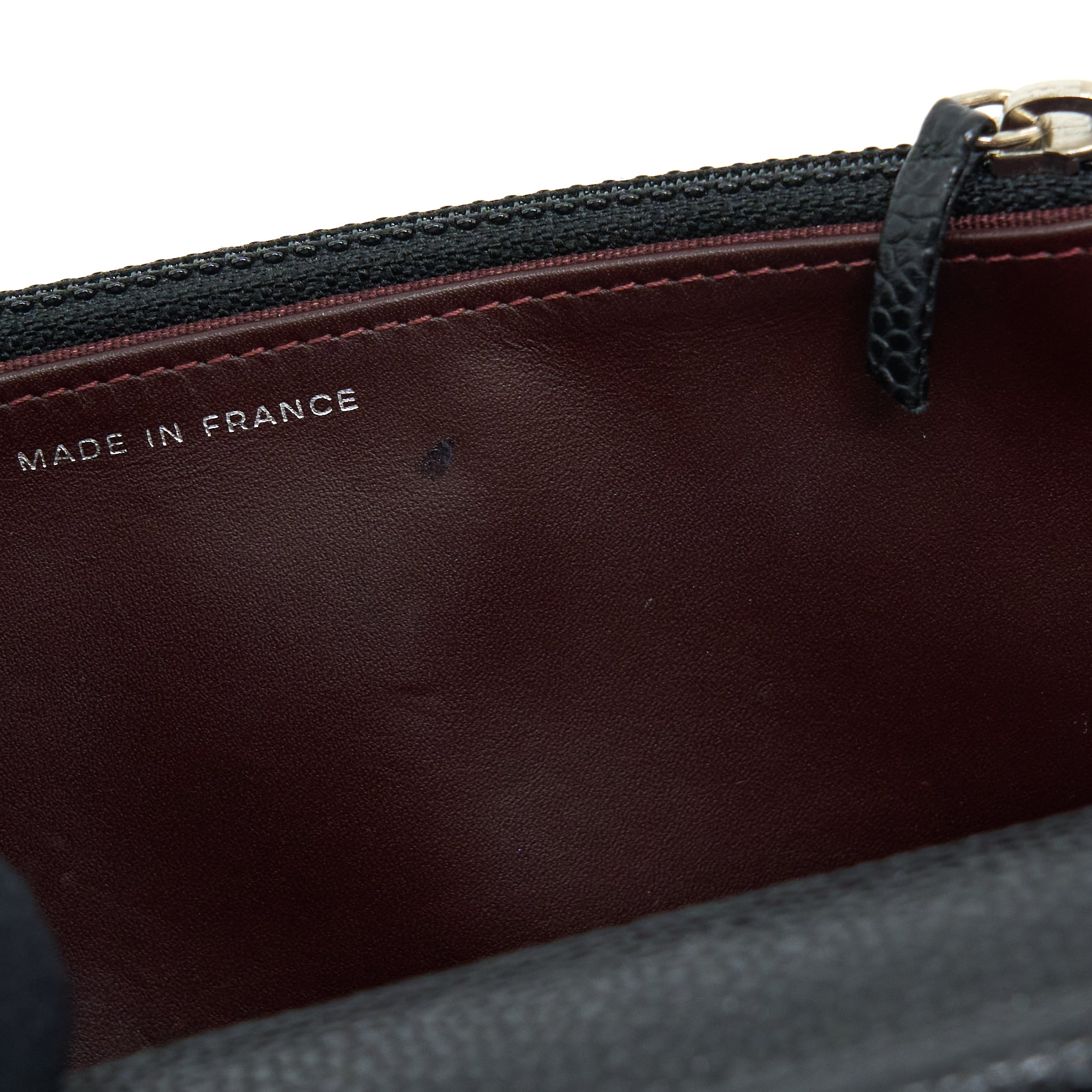 Chanel Classic Wallet On Chain Caviar Black