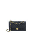 Chanel Medium Classic Double Flap Bag Caviar Black