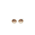 Chanel 4234H Round Sunglasses with Pearl Dark Brown
