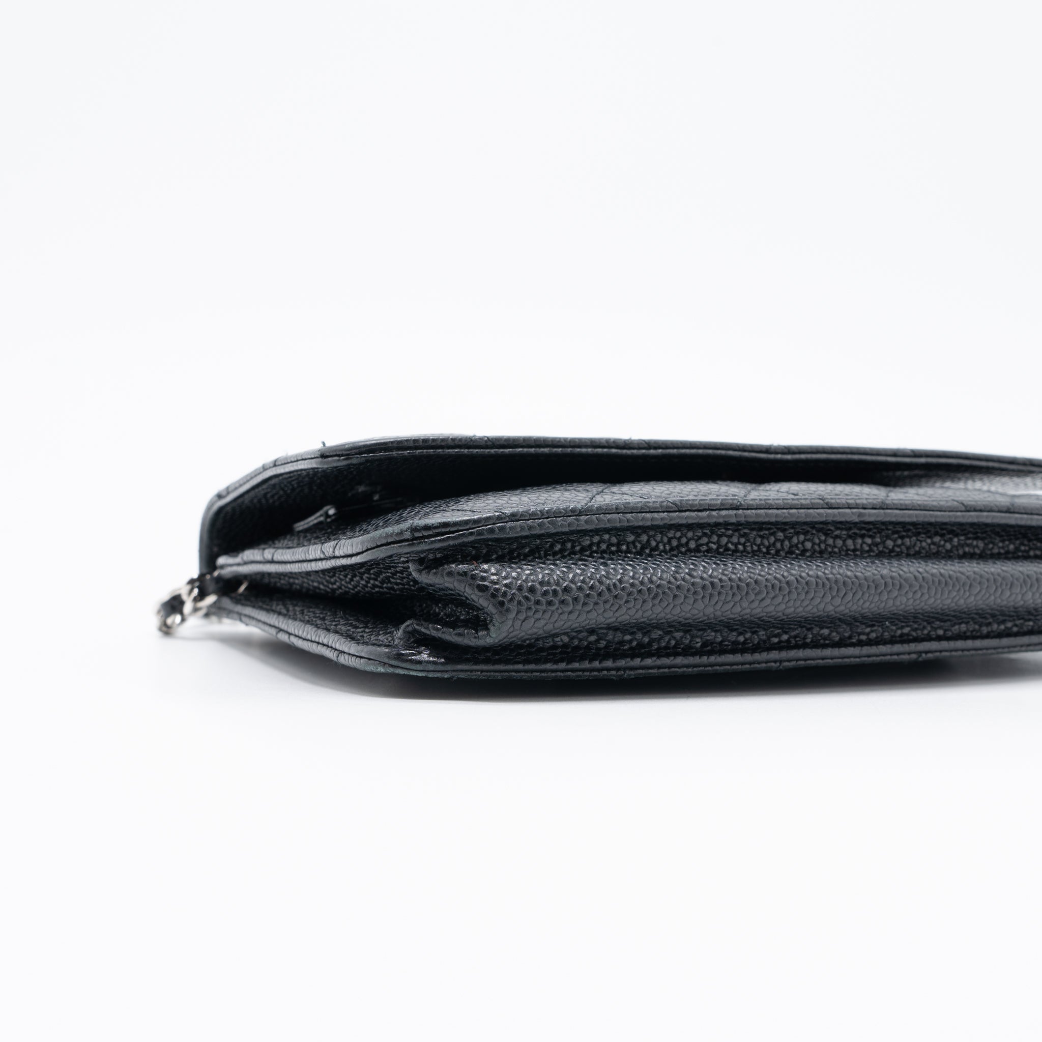 Chanel Classic Wallet On Chain Caviar Black
