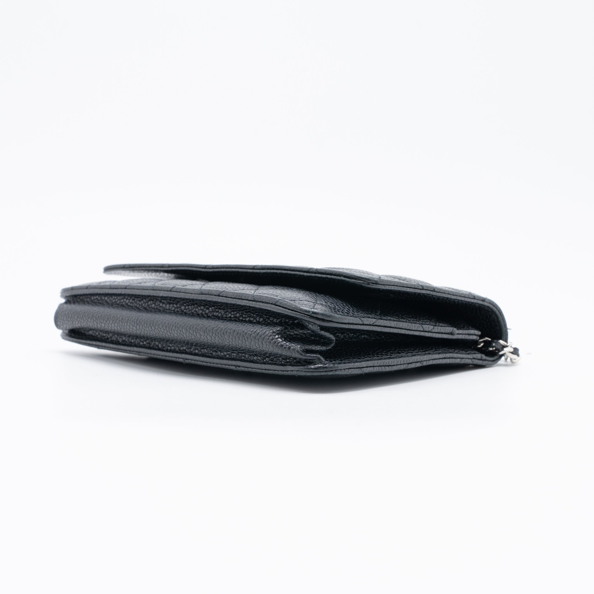 Chanel Classic Wallet On Chain Caviar Black