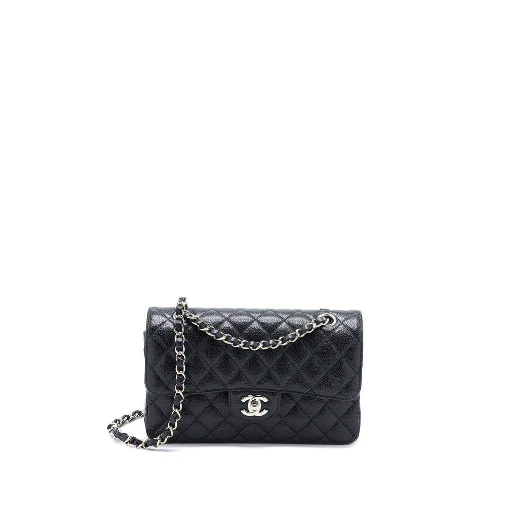 Chanel Small Classic Flap Bag Caviar Black