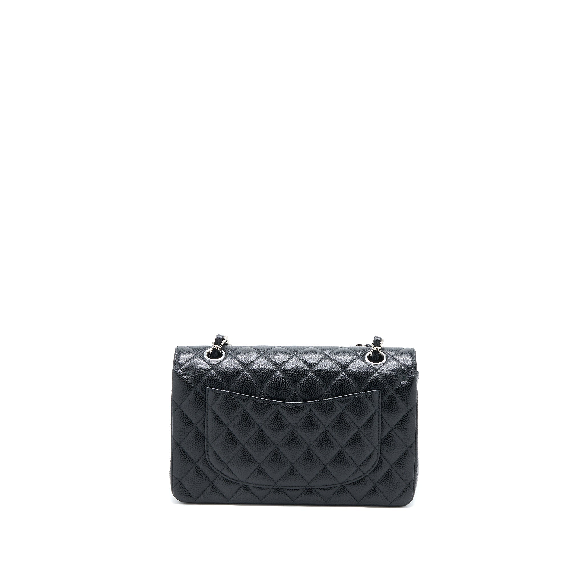 Chanel Small Classic Flap Bag Caviar Black