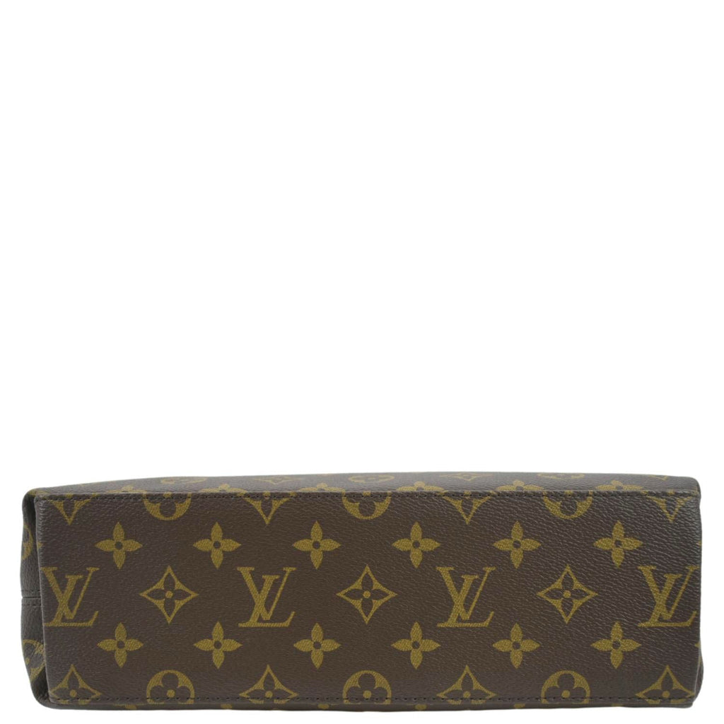 LOUIS VUITTON Tuileries Besace Monogram Canvas Shoulder Bag Bruyere