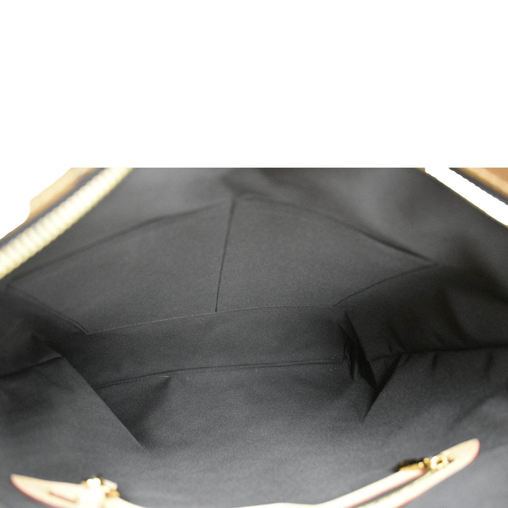 LOUIS VUITTON Carry It Monogram Reverse Canvas Tote  Bag Brown