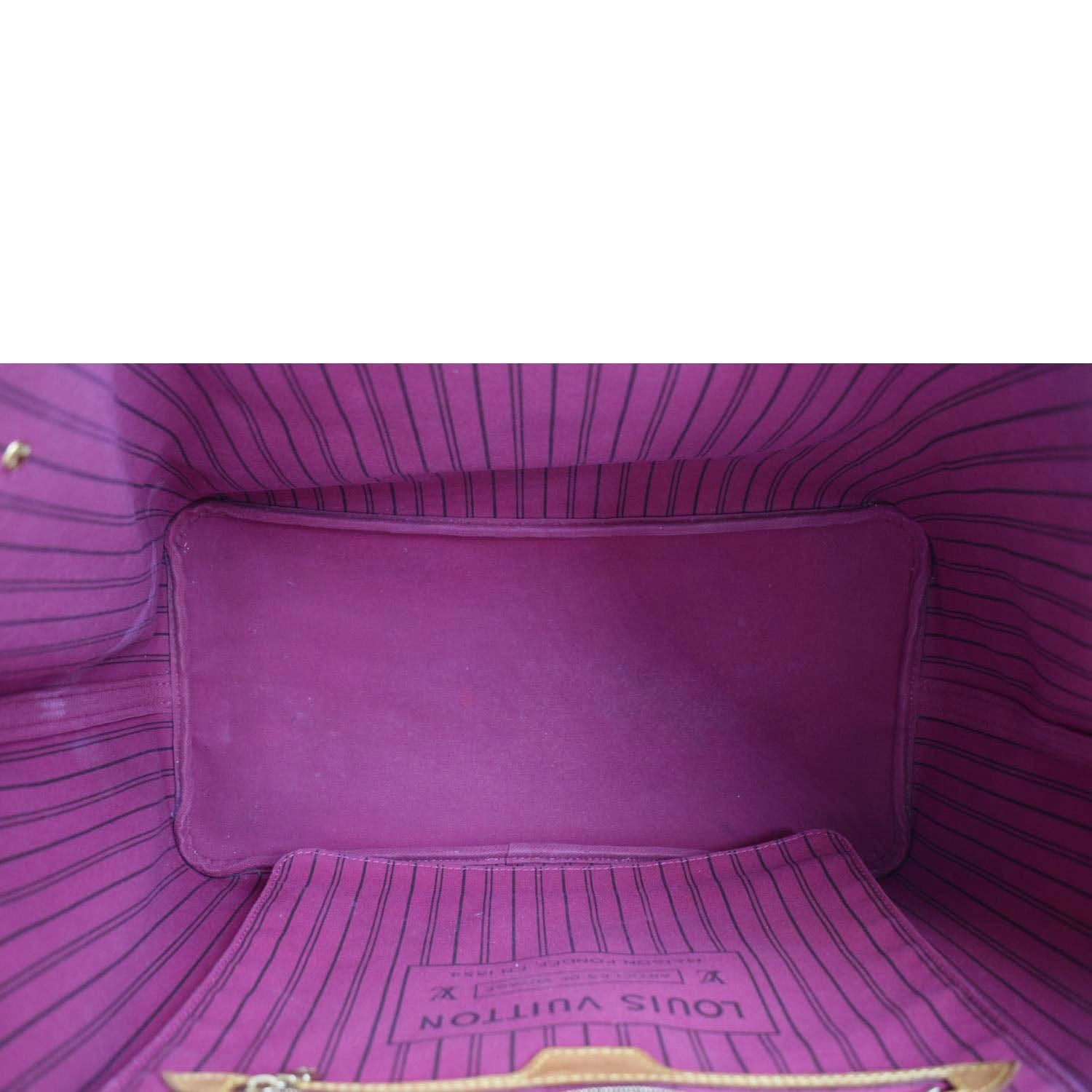 LOUIS VUITTON Neverfull GM Monogram Canvas Tote Bag Brown