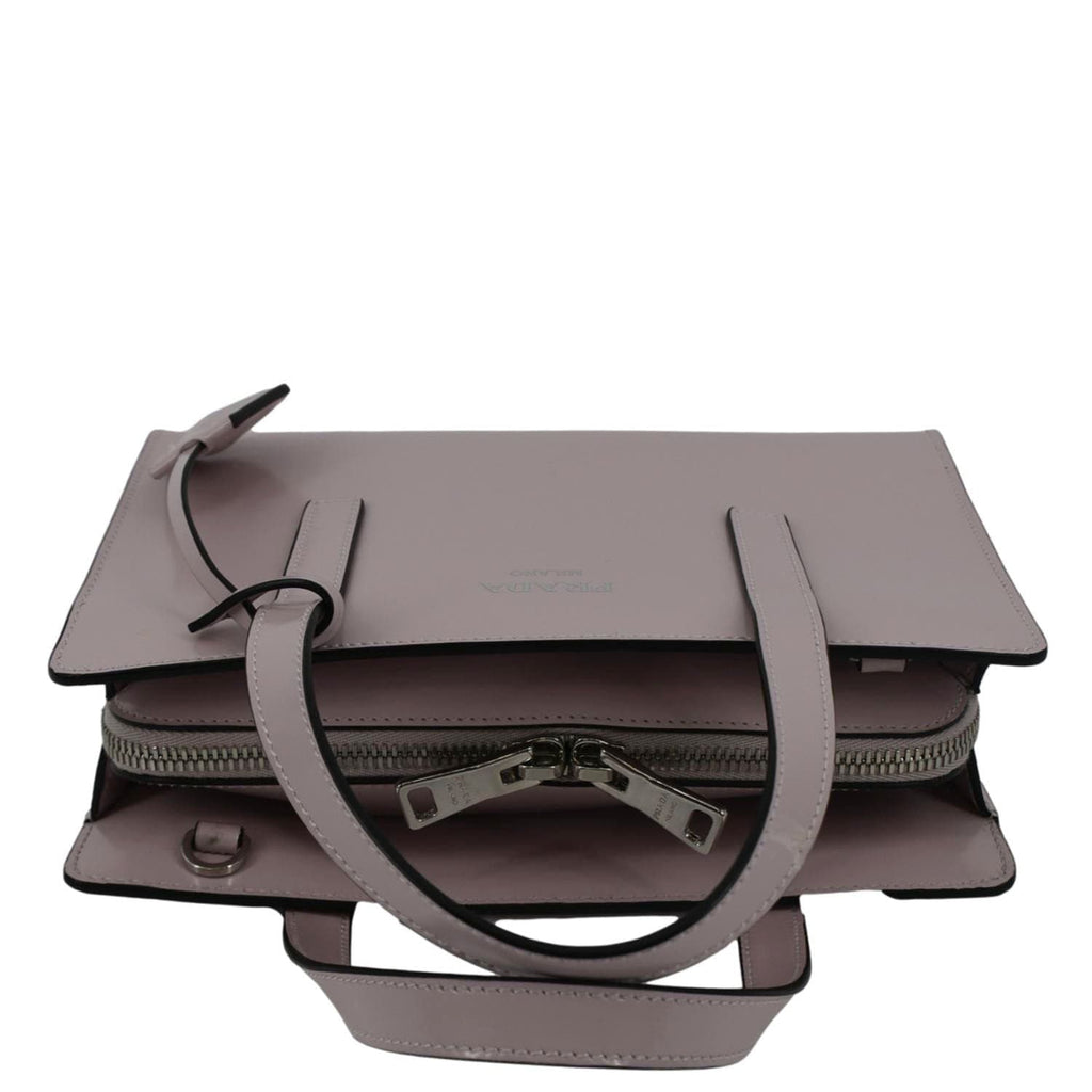 PRADA Re-Edition 1995 Brushed Leather Shoulder Bag Light Pink
