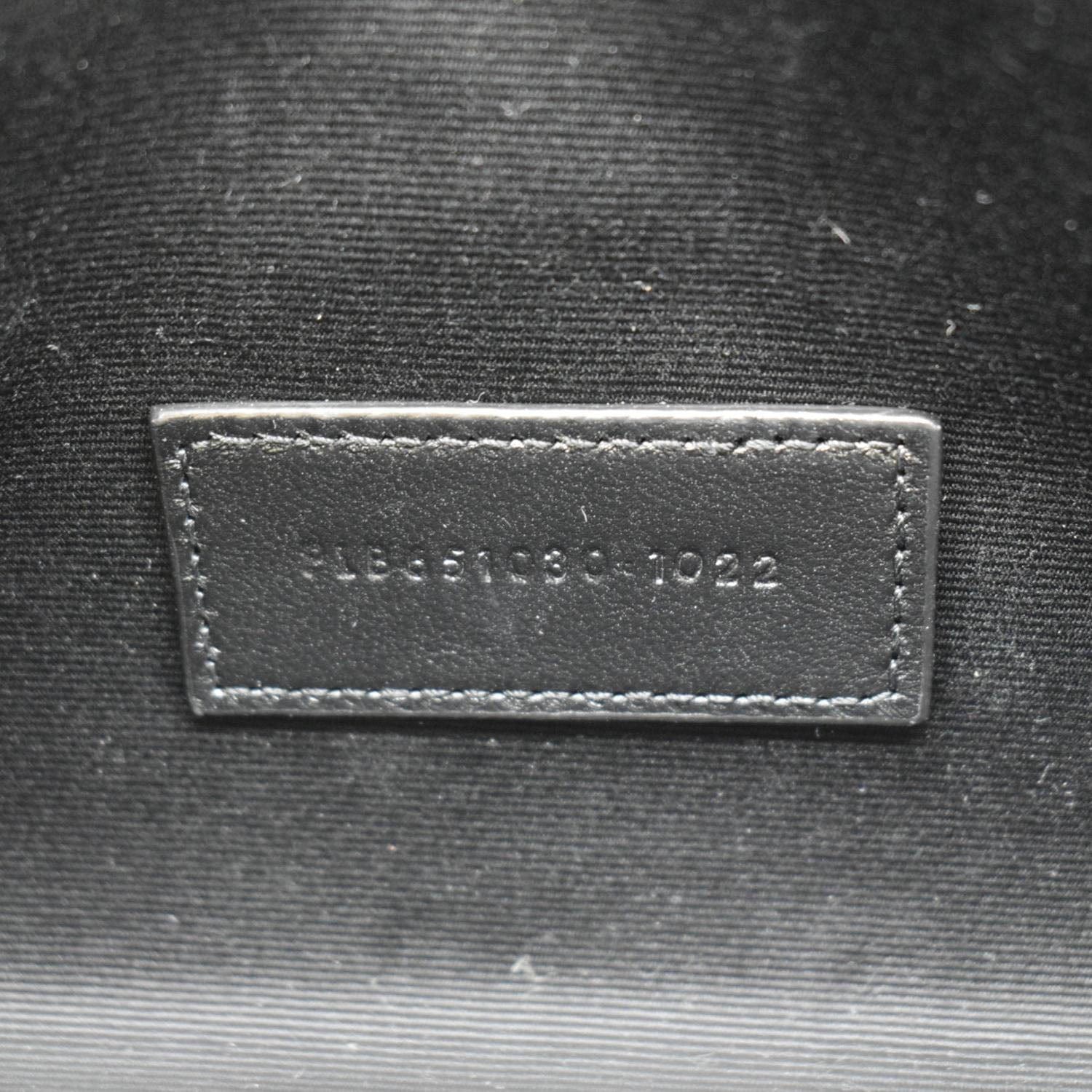 YVES SAINT LAURENT Envelope Flap Matelasse Leather Shoulder Bag Beige