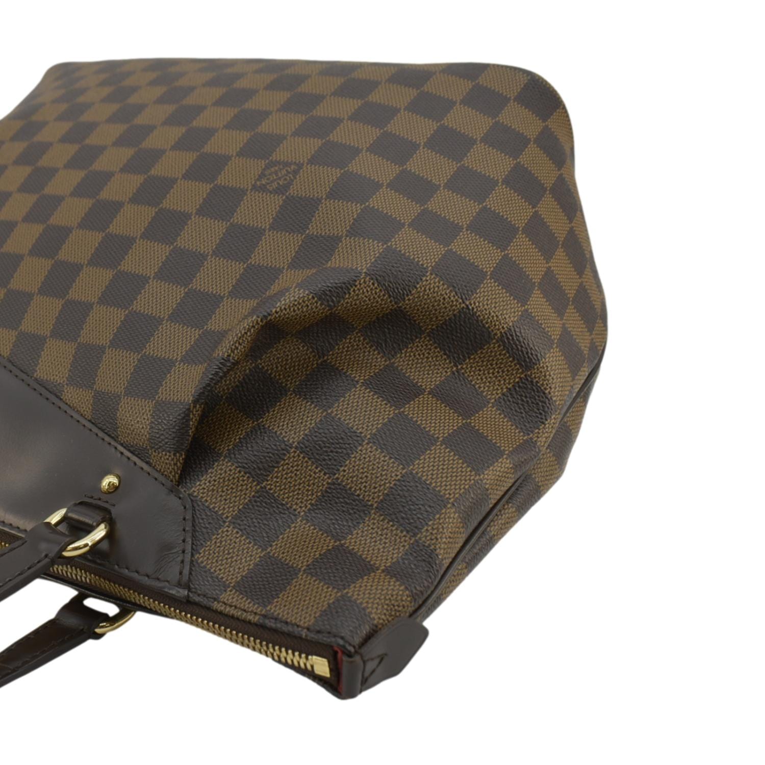 LOUIS VUITTON Westminster GM Damier Ebene Tote Shoulder Bag Brown