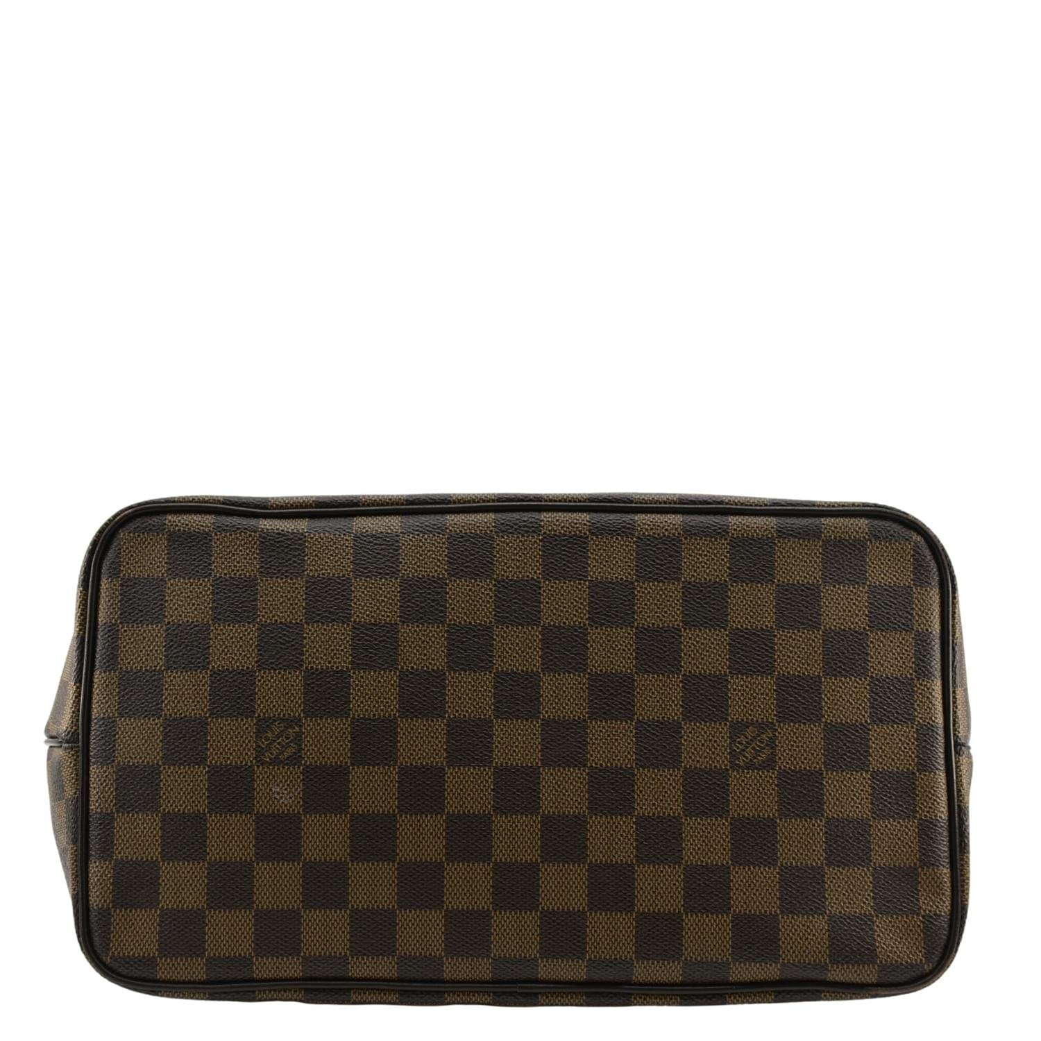LOUIS VUITTON Westminster GM Damier Ebene Tote Shoulder Bag Brown