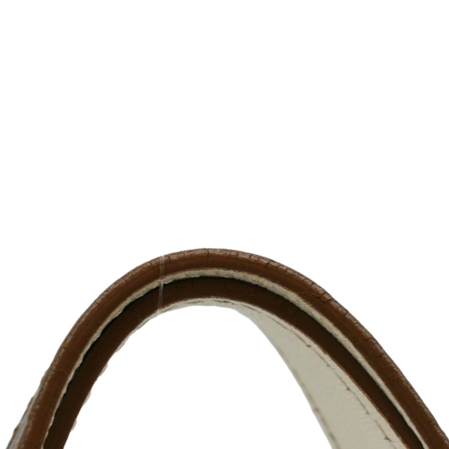 FENDI Chef Zucca Canvas Tote Bag Tobacco Brown