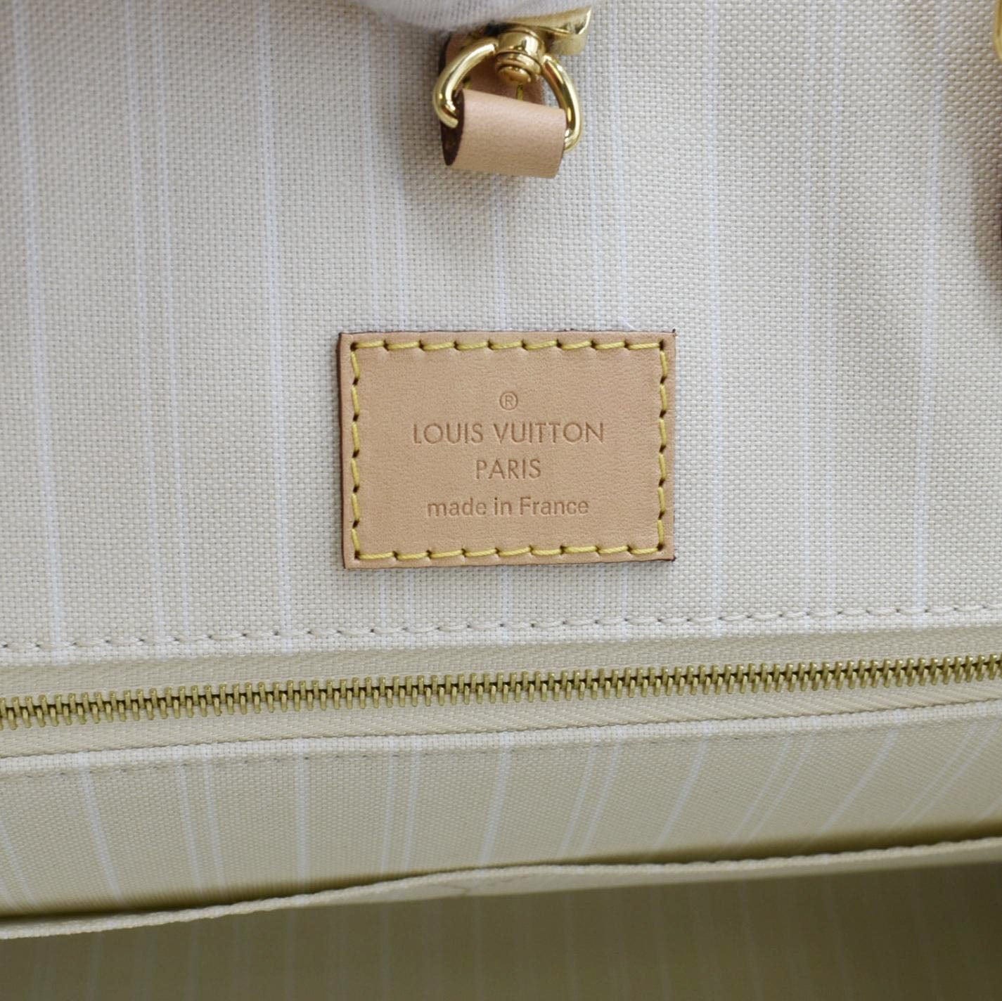 LOUIS VUITTON Onthego GM  By The Pool Raffia Portofino Canvas Tote Bag Multicolor