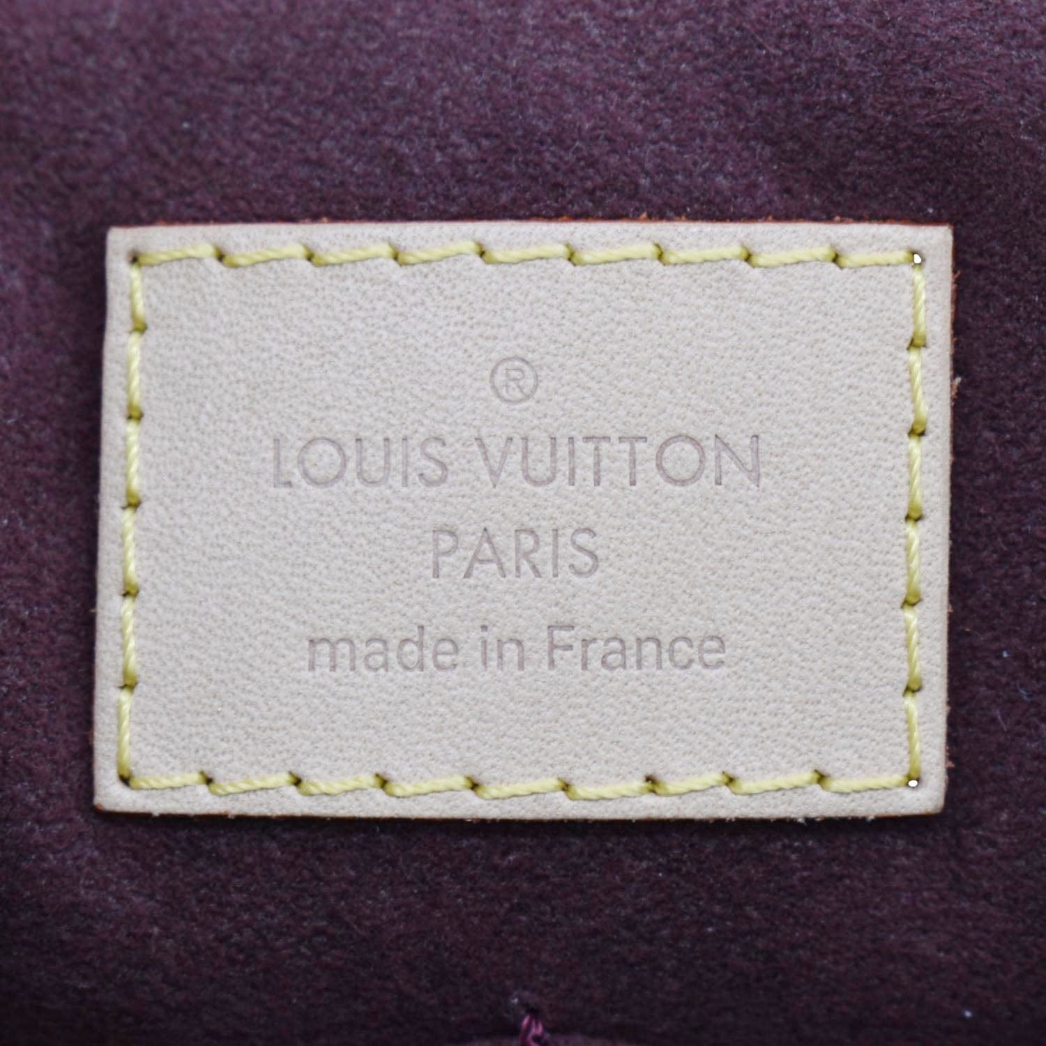 LOUIS VUITTON Soufflot MM Monogram Canvas Shoulder Bag Brown