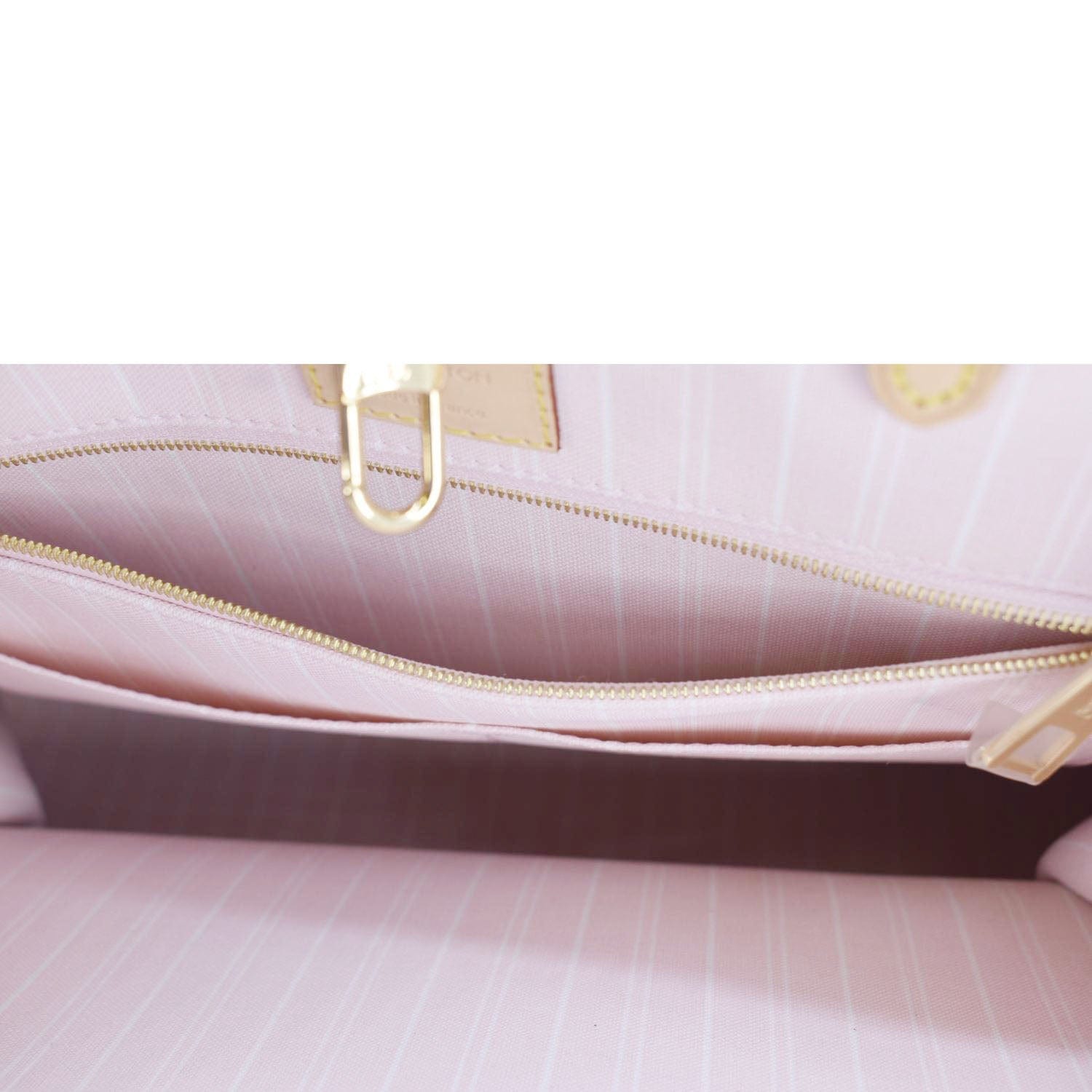 LOUIS VUITTON Onthego GM  By The Pool Raffia Canvas Tote Bag Multicolor