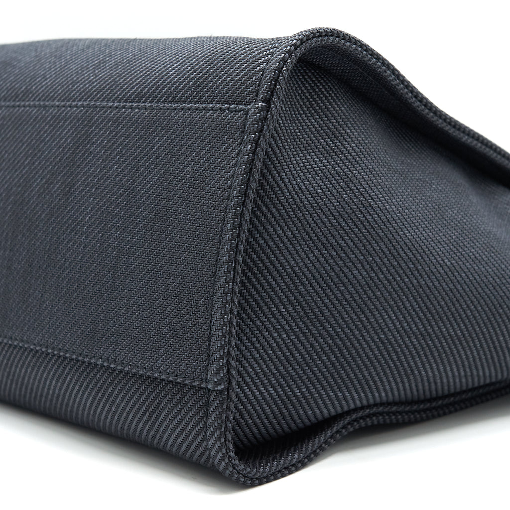 CHANEL MEDIUM DEAUVILLE TOTE IN BLACK