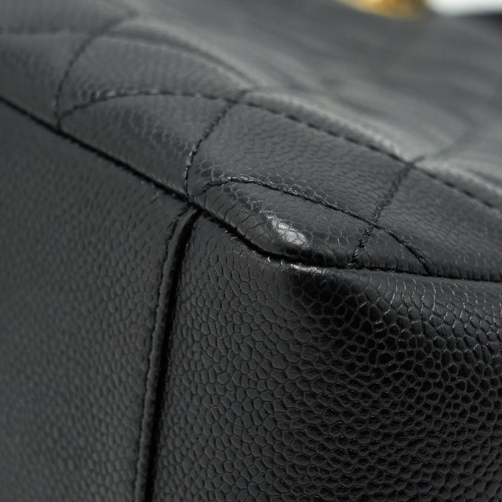 Chanel Grand Shopping Tote bag Caviar black