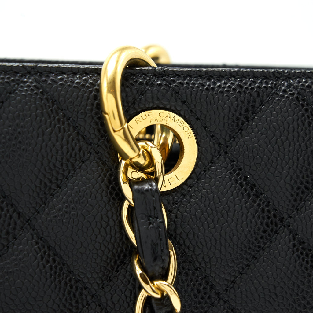 Chanel Grand Shopping Tote bag Caviar black