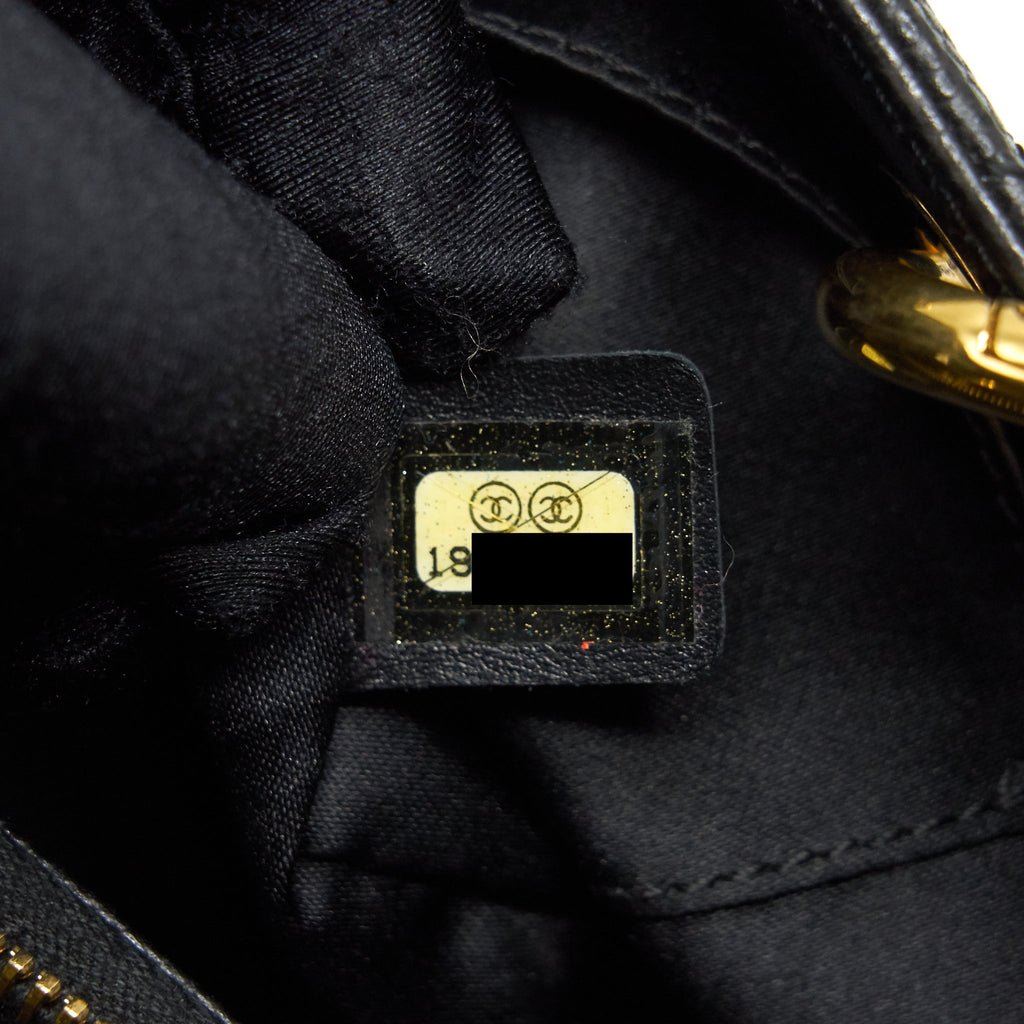 Chanel Grand Shopping Tote bag Caviar black