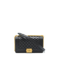 Chanel Medium leboy black Caviar