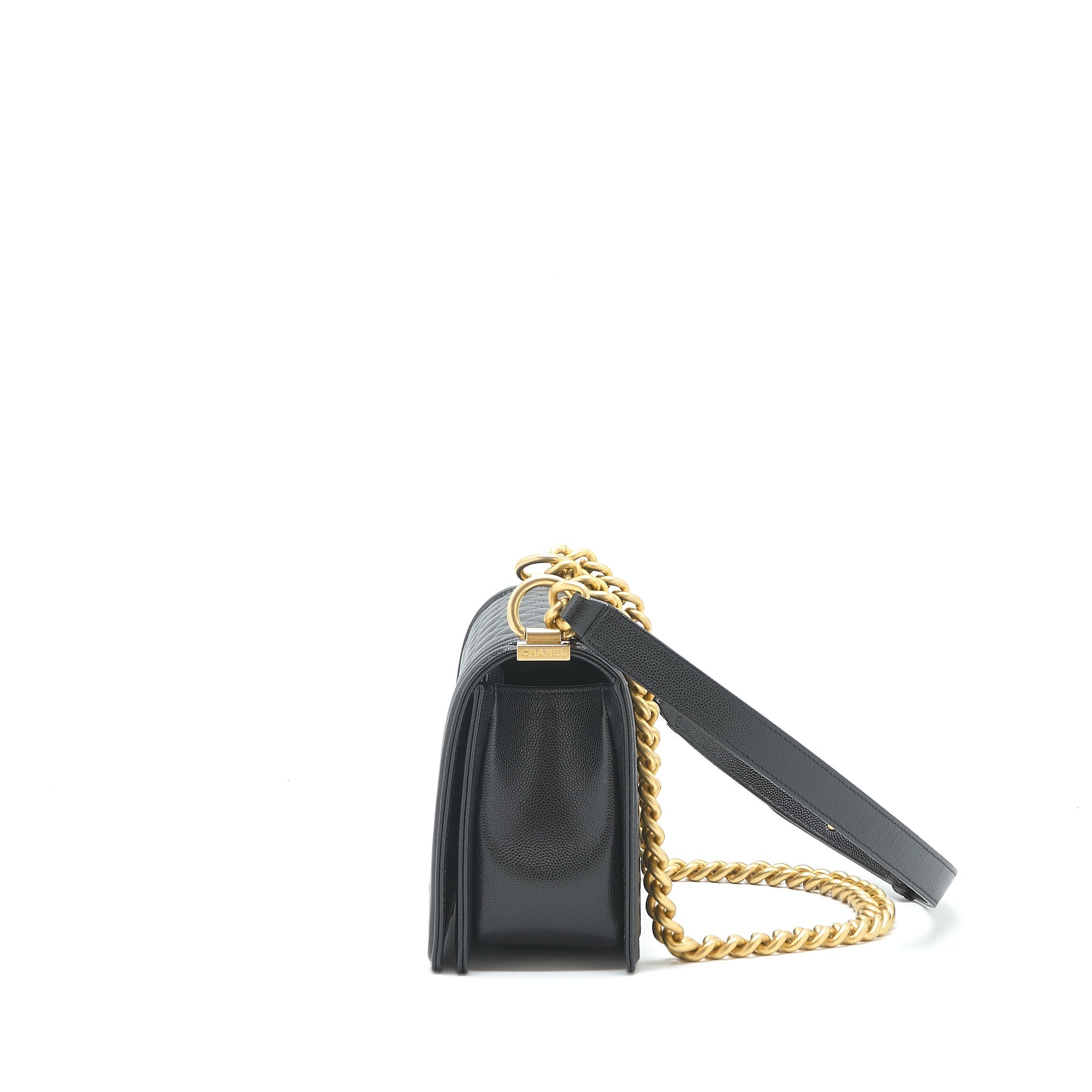 Chanel Medium leboy black Caviar