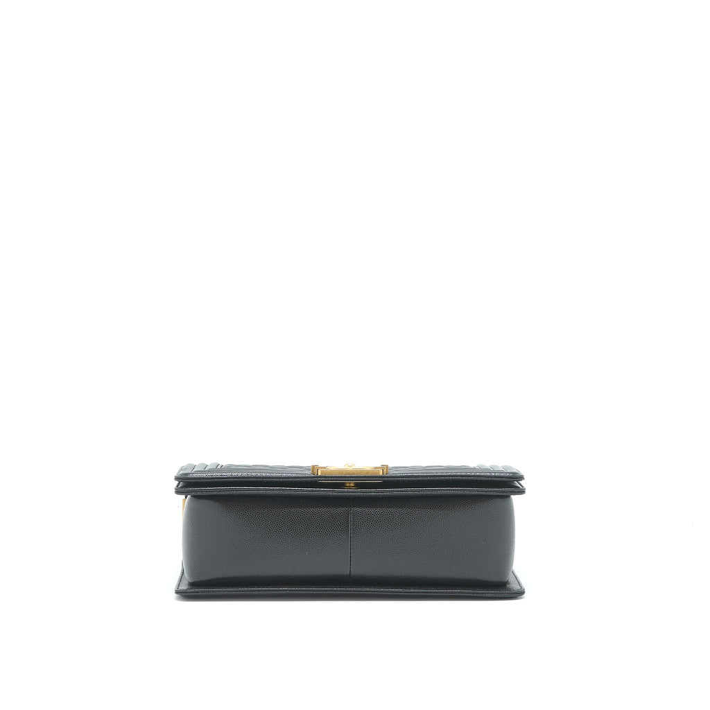 Chanel Medium leboy black Caviar