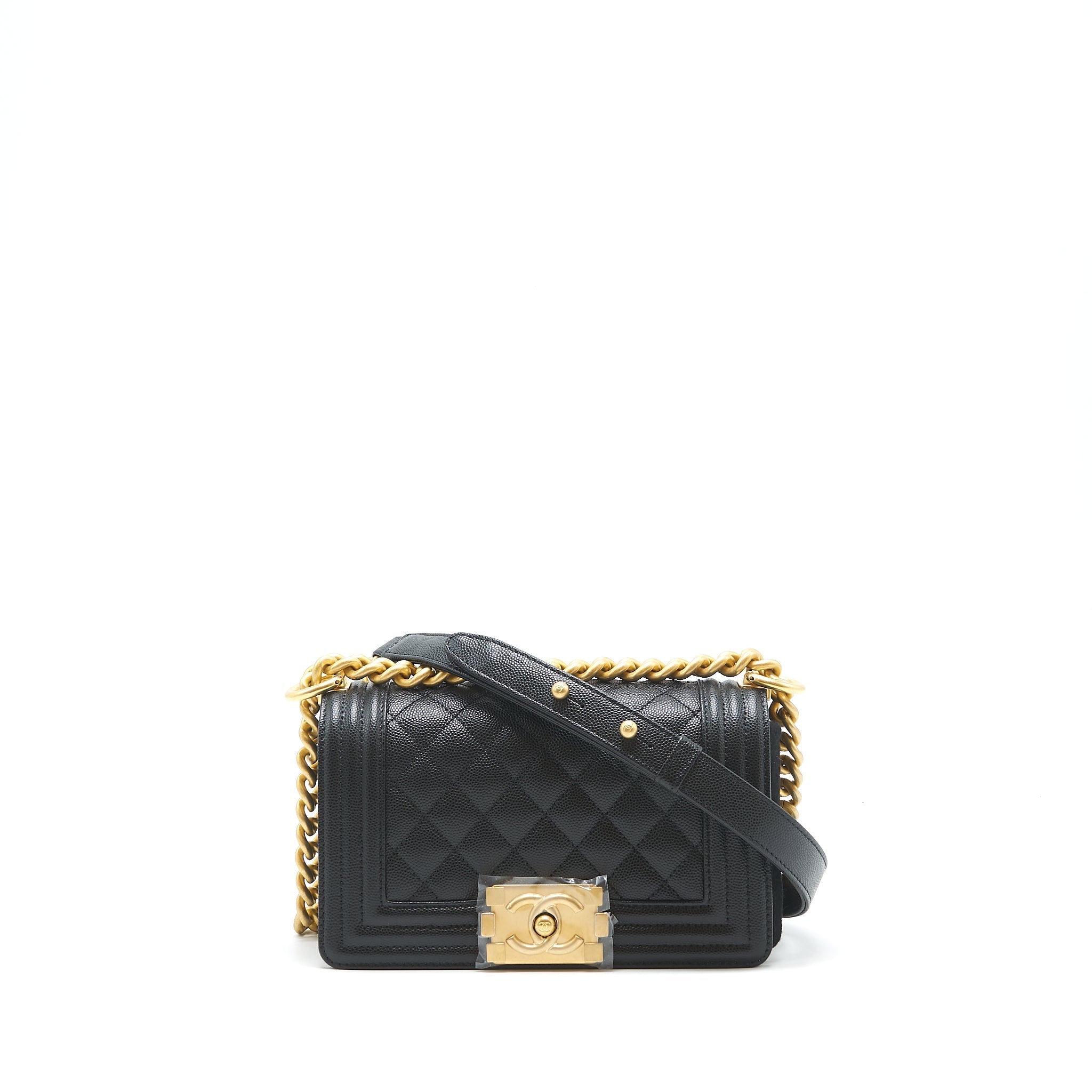 Chanel Small Boy Bag Caviar black