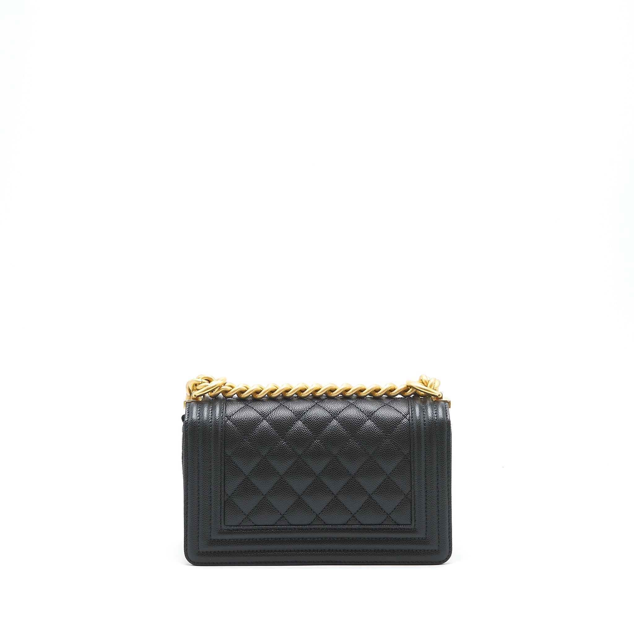 Chanel Small Boy Bag Caviar black