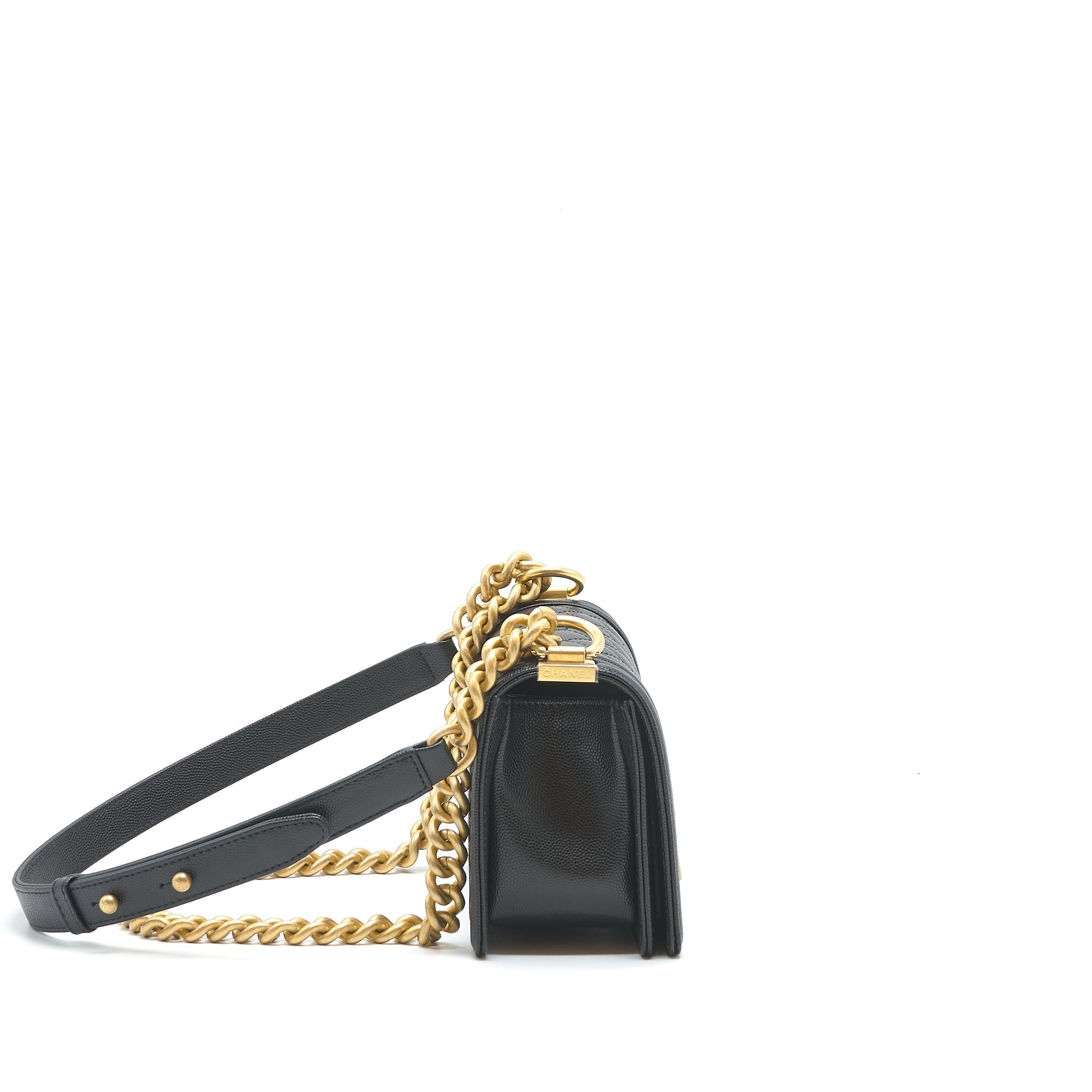 Chanel Small Boy Bag Caviar black