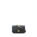 Chanel 2.55 Reissue mini waist Belt Bag black