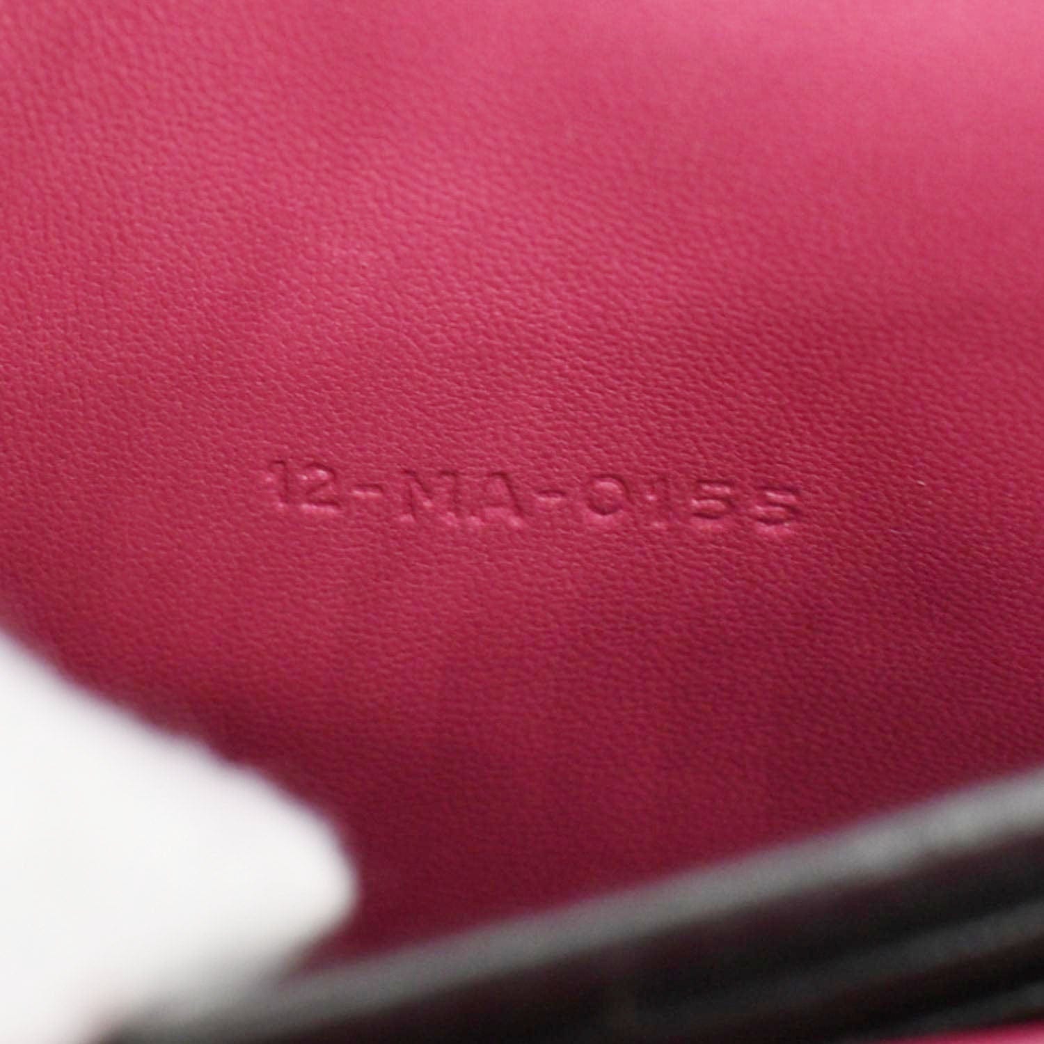 CHRISTIAN DIOR Miss Dior Promenade Cannage Quilted Leather Crossbody Bag Fuchsia