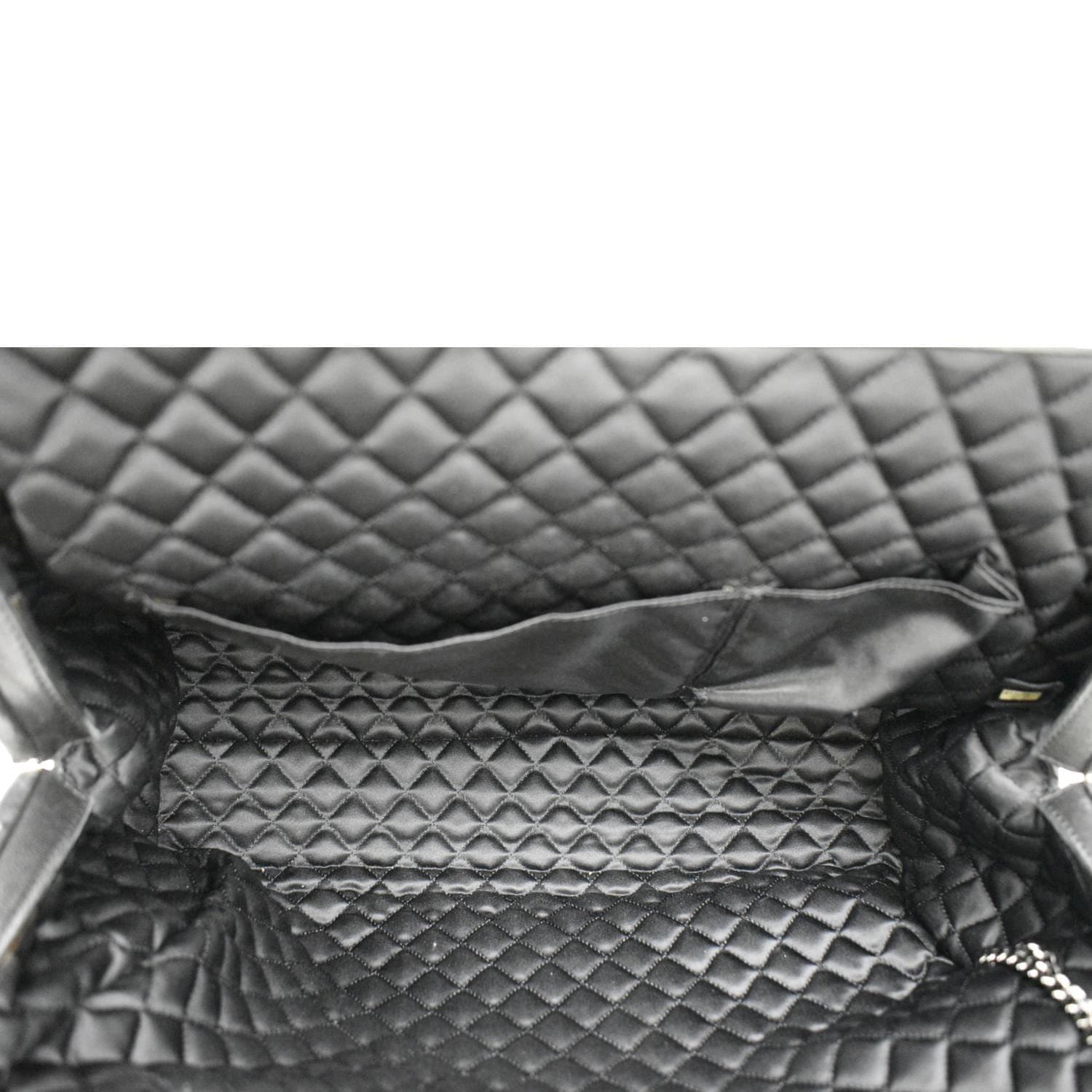 CHANEL Perfect Day Large Leather Tote Bag Black